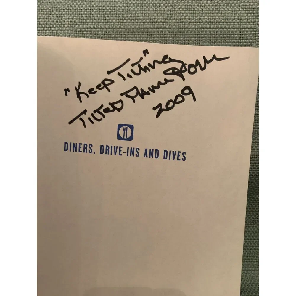 Diners Drive-Ins and Dives by Guy Fieri Tour and Recipe Book